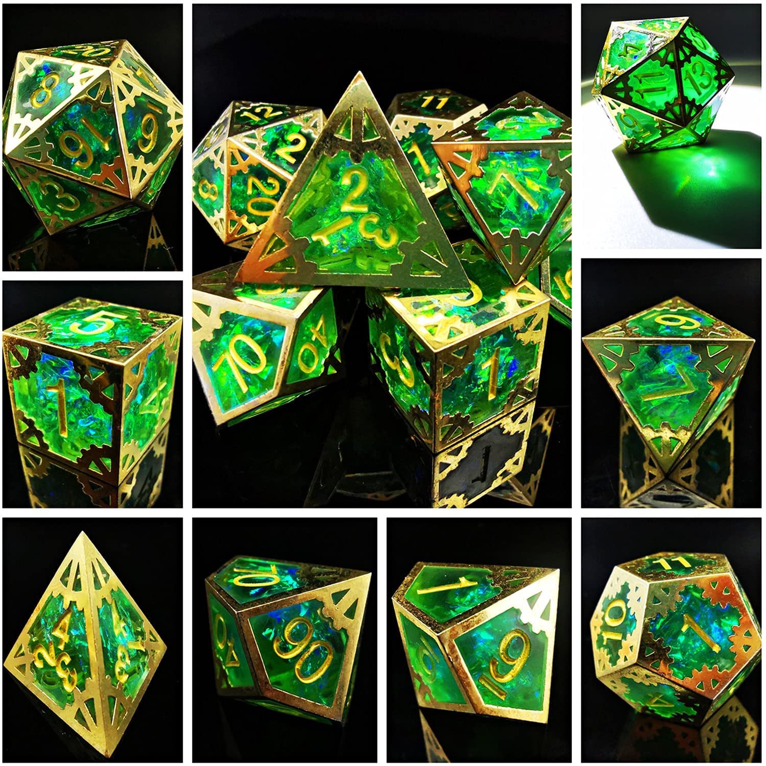 dicing machine moissanite pendant handmade large foam rubber 10mm metal led dice dnd d6 d8 d10 d20 metal dice