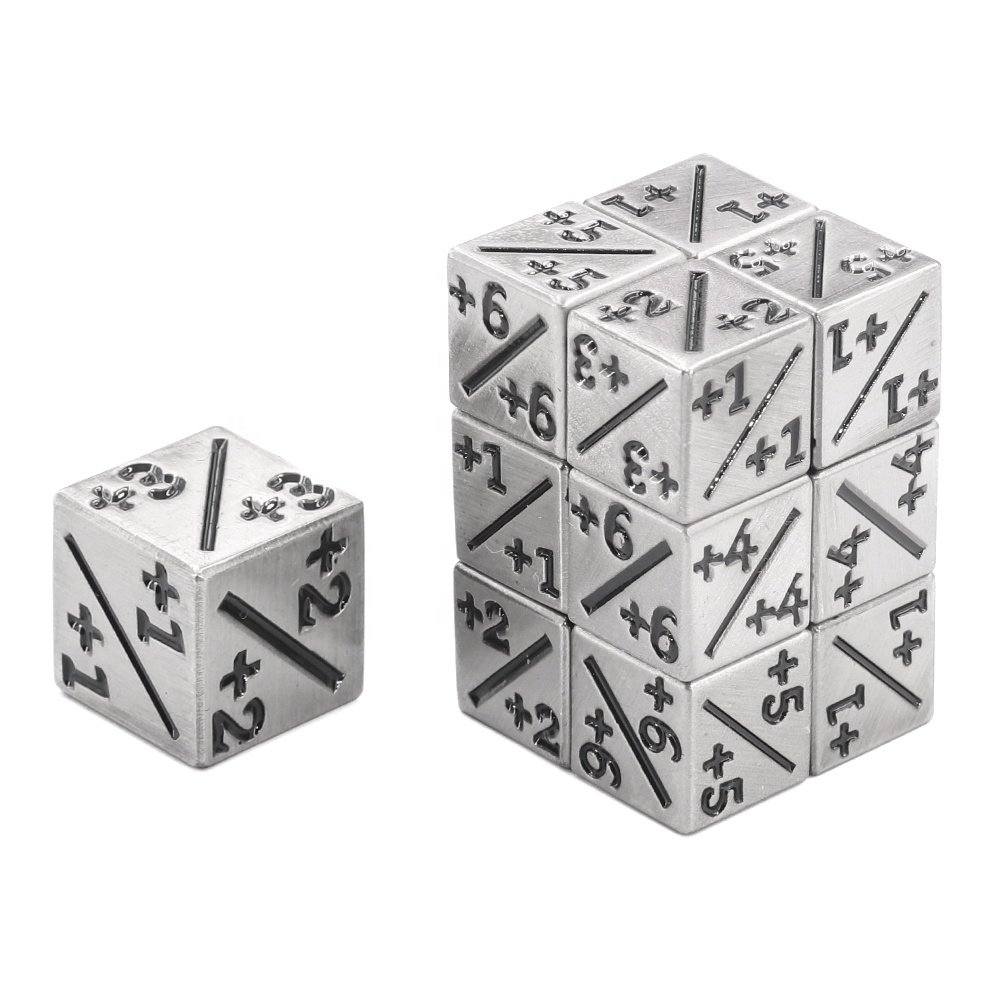 12mm positive and Negative counter dice