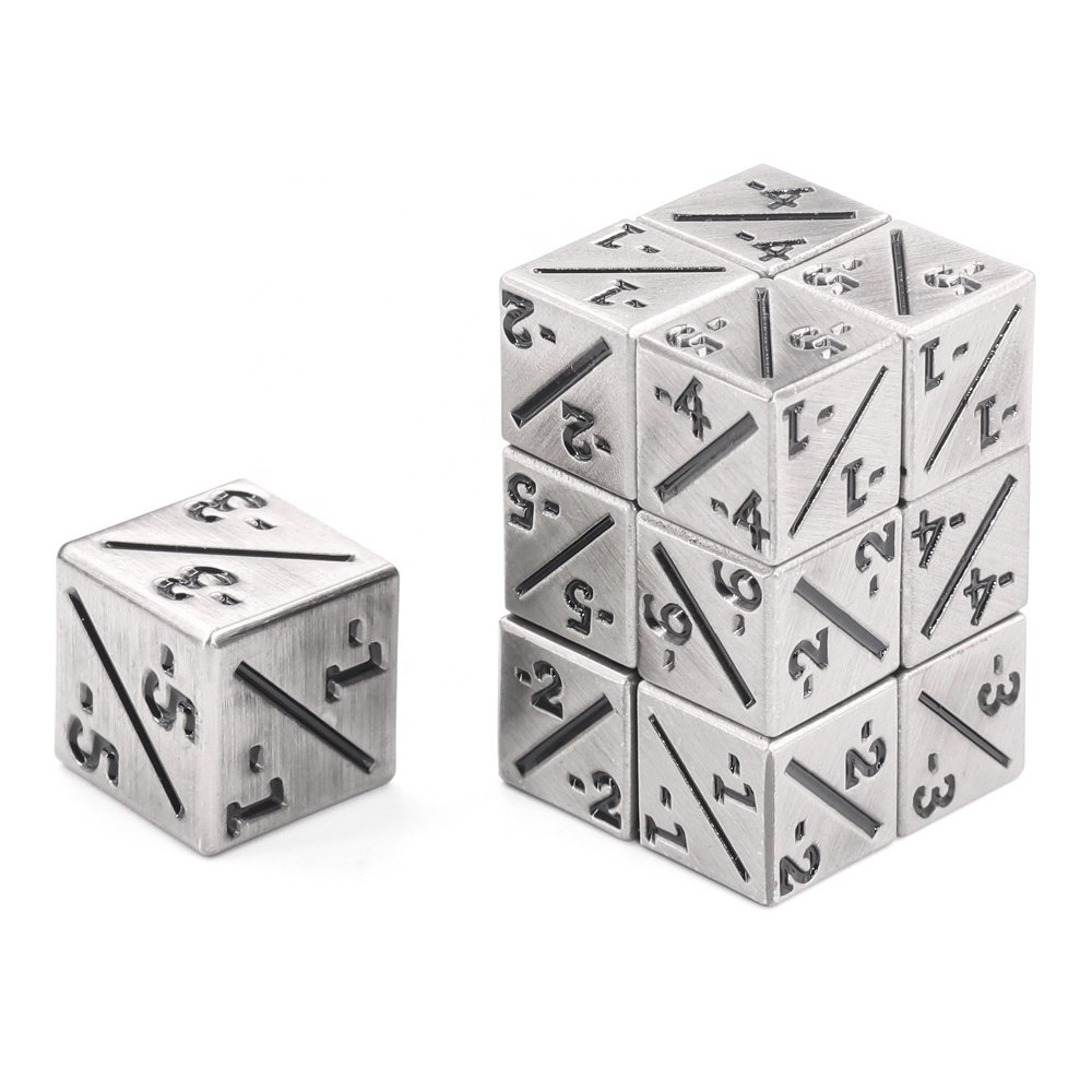 12mm positive and Negative counter dice