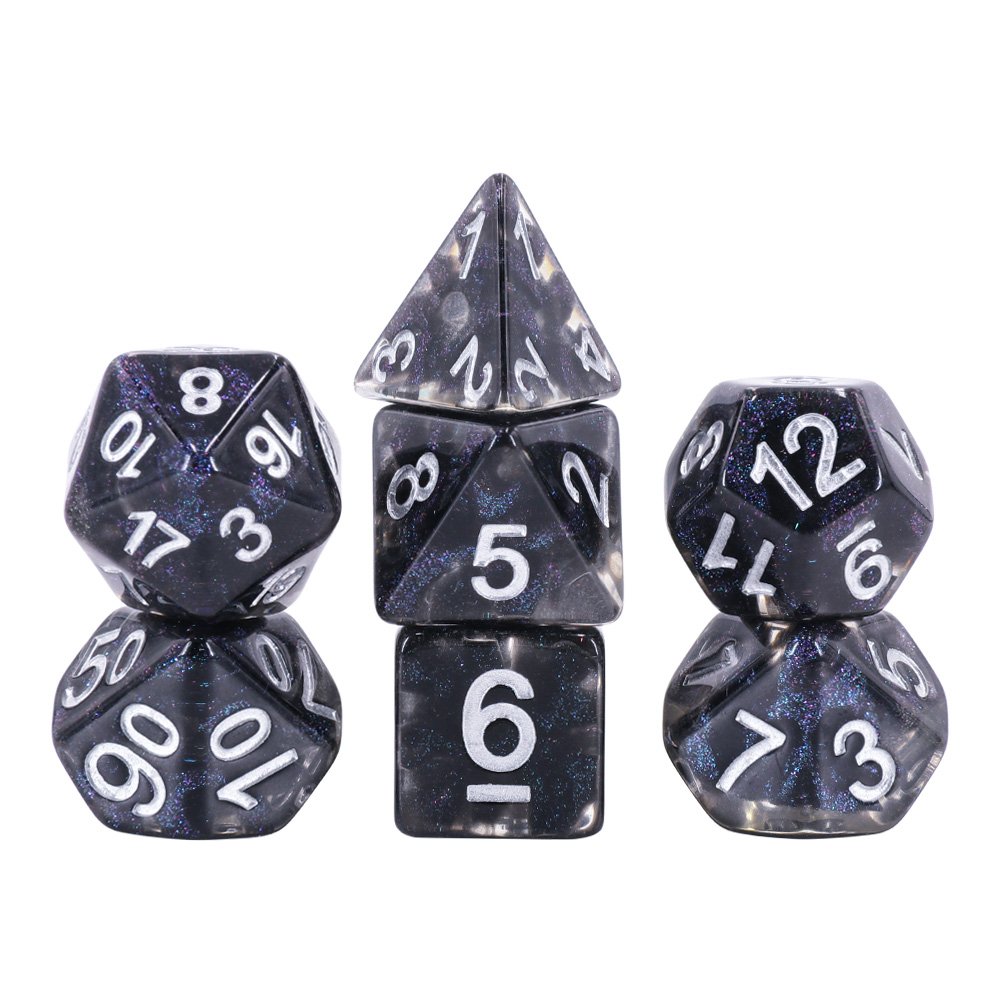 Resin Hollow high quality dice game accessories for dragon and dungeon board game