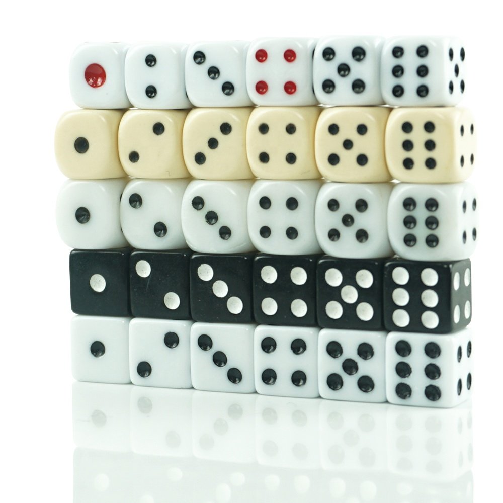 Professional supply 10mm dice acrylic d6 side common round corner or straight conner multi color custom logo for gaming