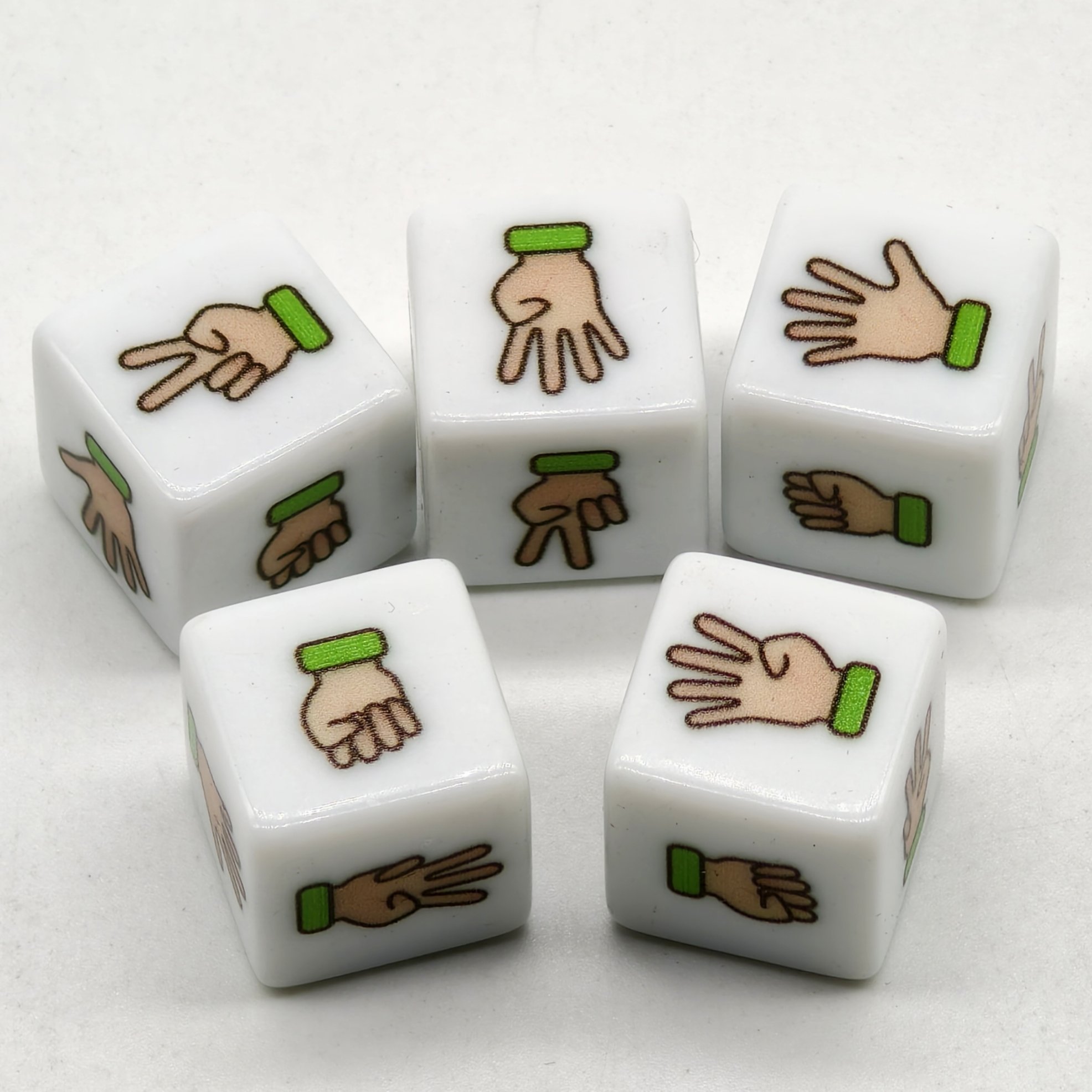 fancy colorful d6 polyhedral precision dice plastic acrylic resin dice 16mm casino adult board game dice set
