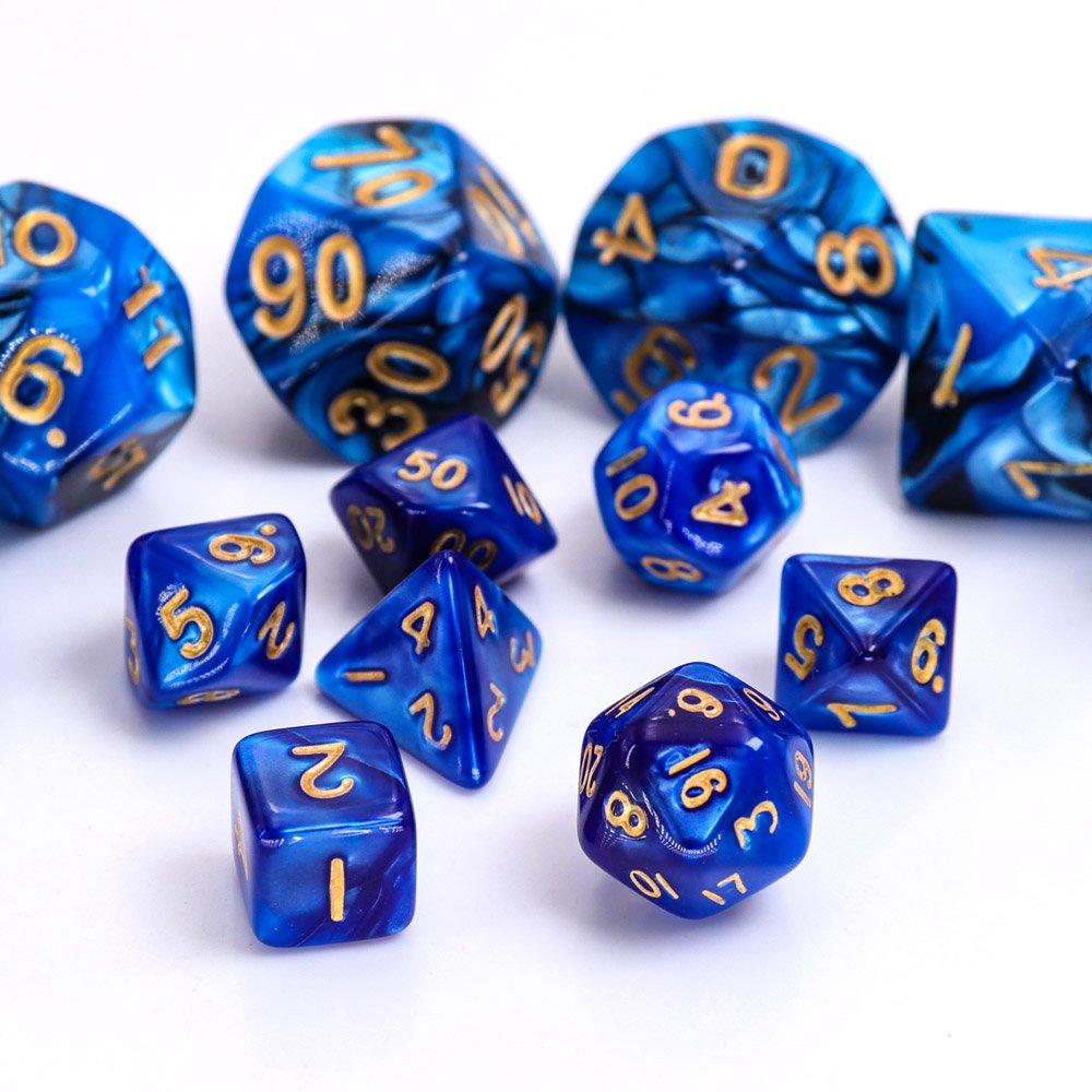wholesale dice custom acrylic set dnd dungeons and dragons mini dice set for kids game