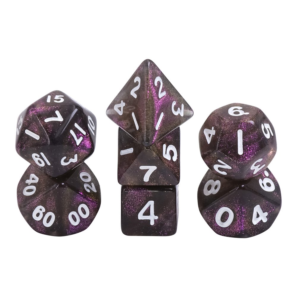 wholesale dice custom acrylic set dnd dungeons and dragons mini dice set for kids game