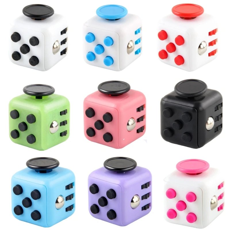 Color Cubes Antistress Toys Fidget Decompression Toy Anti-stress Anti Stress Games For Adults Antistress anxiety KidsGift
