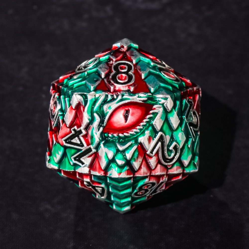 New Style Polyhedral Metal DND dice Bulk Custom DnD Dice Set for RPG Games
