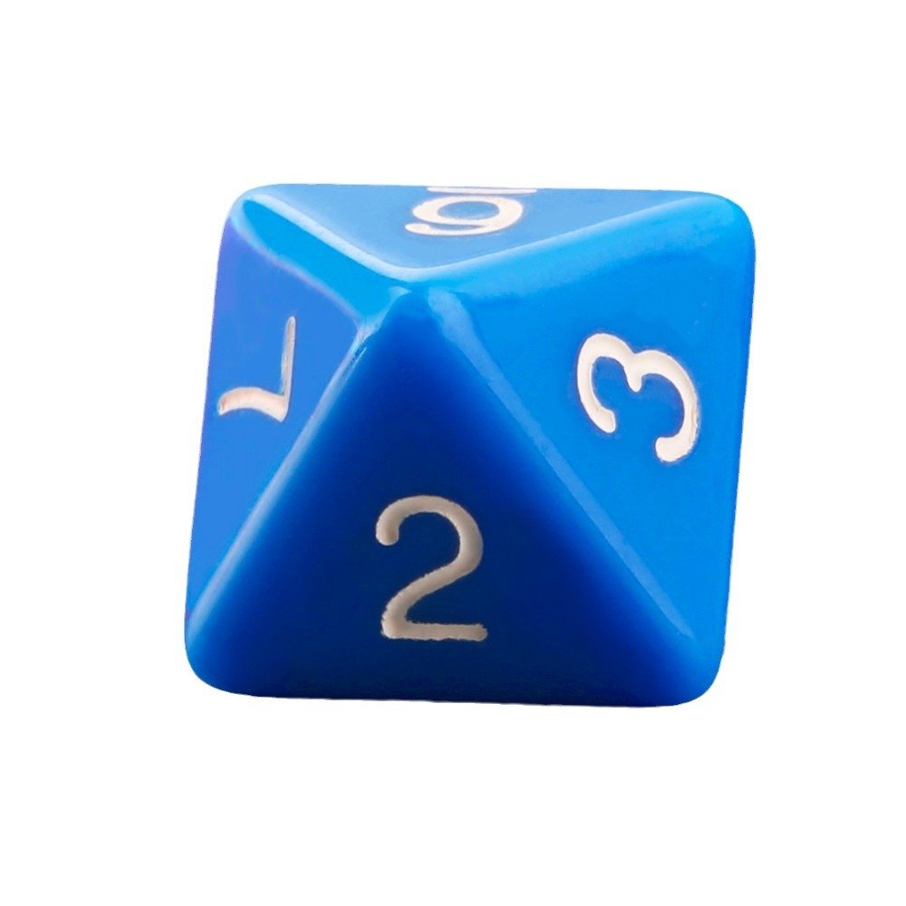 Wholesale d8 8 sided dnd dice games bulk round polyhedral board game dnd dice