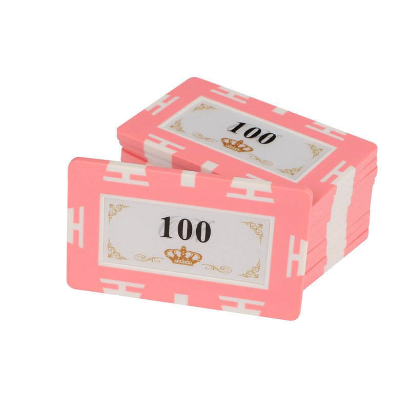 Custom Acrylic Casino Standard Poker Chip Round And Square Chips France Poker Chips Set