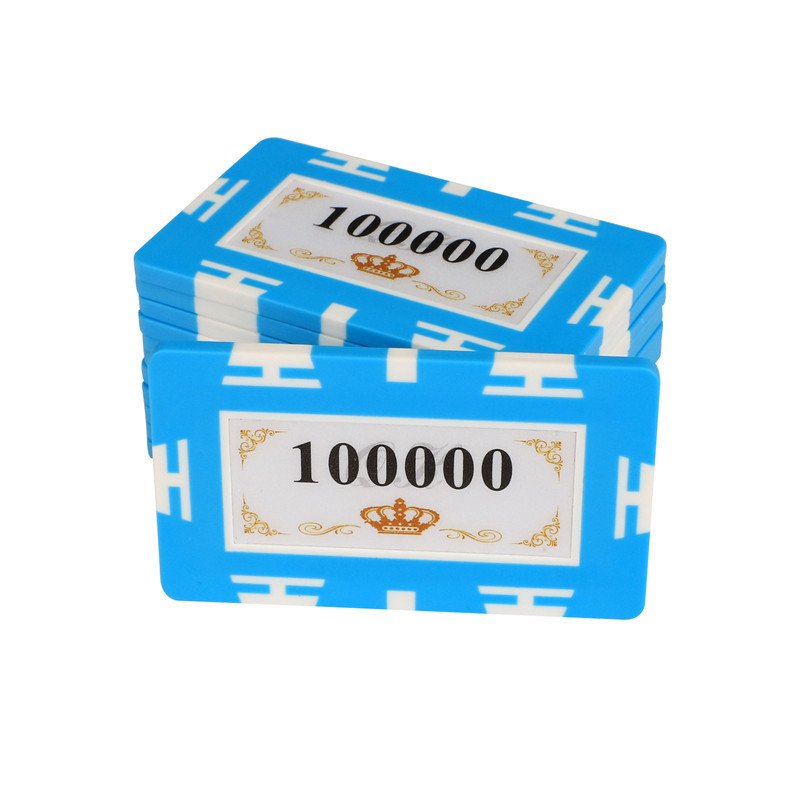 Custom Acrylic Casino Standard Poker Chip Round And Square Chips France Poker Chips Set