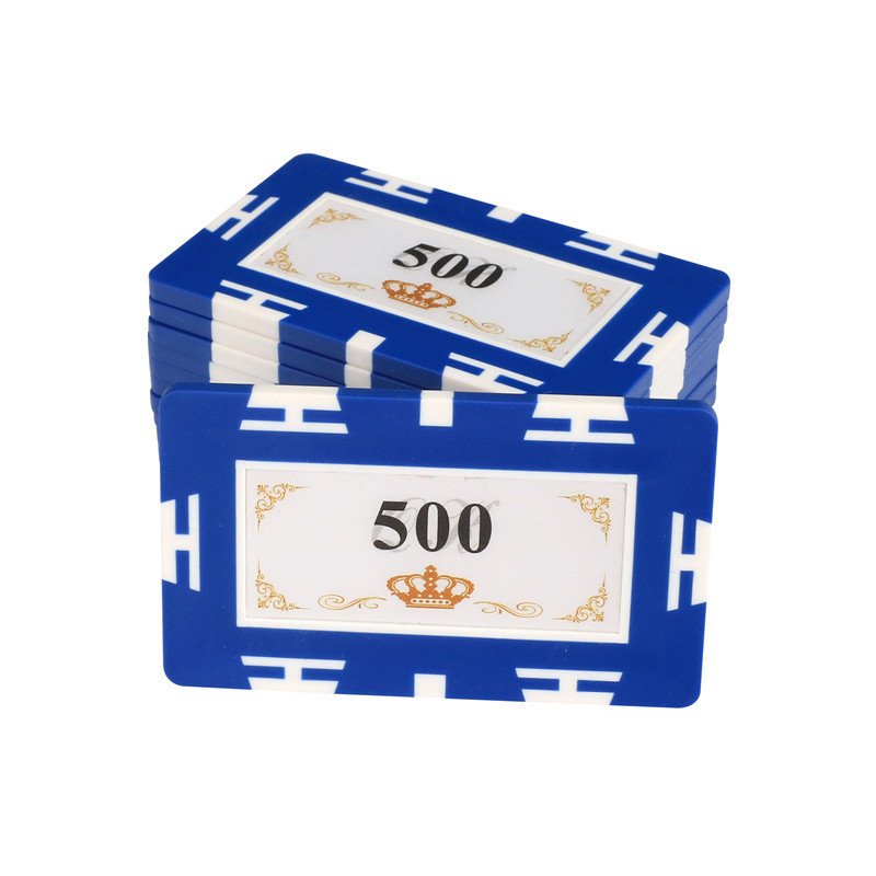 Custom Acrylic Casino Standard Poker Chip Round And Square Chips France Poker Chips Set