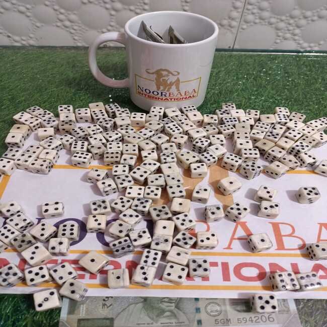 Gaming bone dice