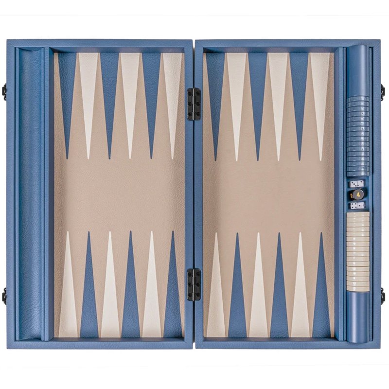 Factory Wholesale Backgammon Chess Checkers Chips Case Box Backgammon Set Portable Backgammon Game Set