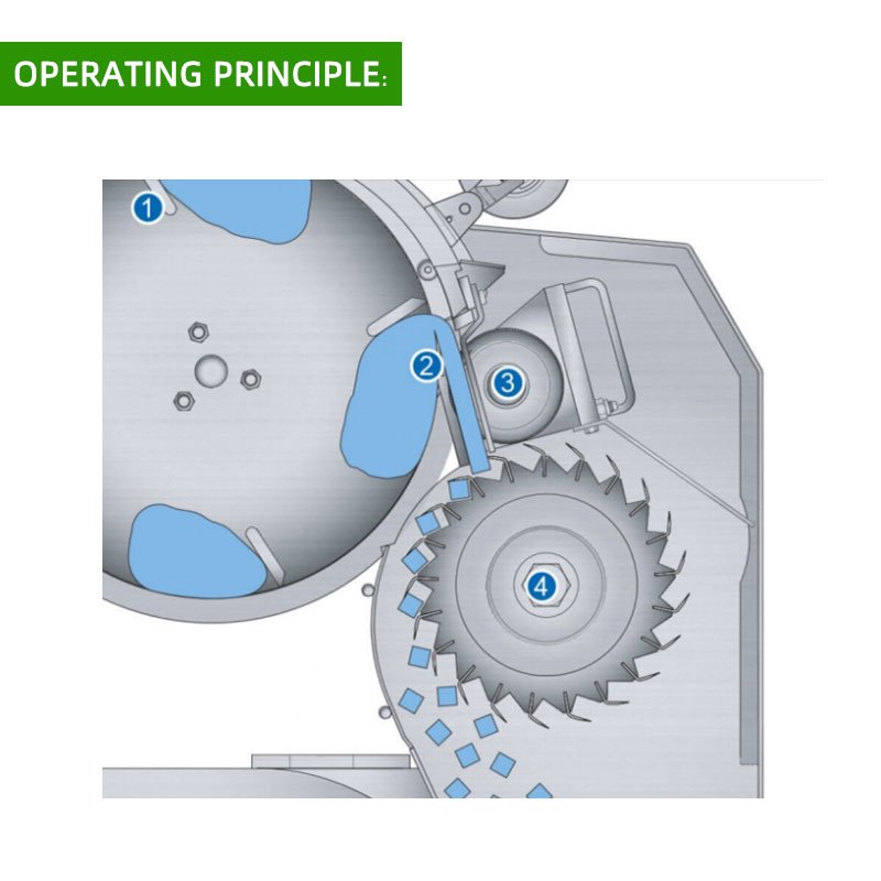 Li-Gong Commercial Vegetable Cutting Machine/parsley Vegetable Cutter/leek Kale Cutting Dicing Machine