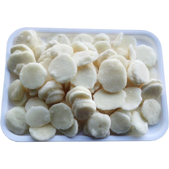 Wholesale IQF Frozen Water Chestnut Slices Dice Water Chestnuts for Supermarkets