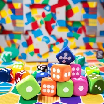 custom Soft Color EVA Foam dice giant exercise dice