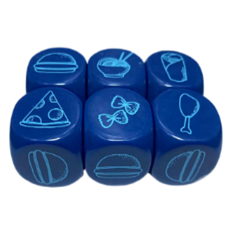 Manufactory Cheap Price Round Corner Plastics Dice Custom Adult Games Engrave Multi Colour Dice For Bar Party Rpg Board Game