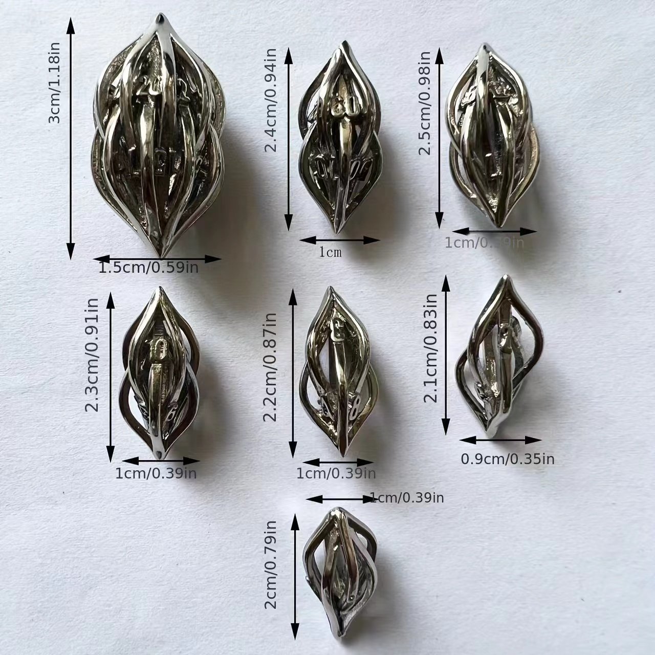 New Metal Multi-Sided Dice Chips for Dungeons Dragons Board Game Mystery Script Kill Run Group Props Excellent for DND