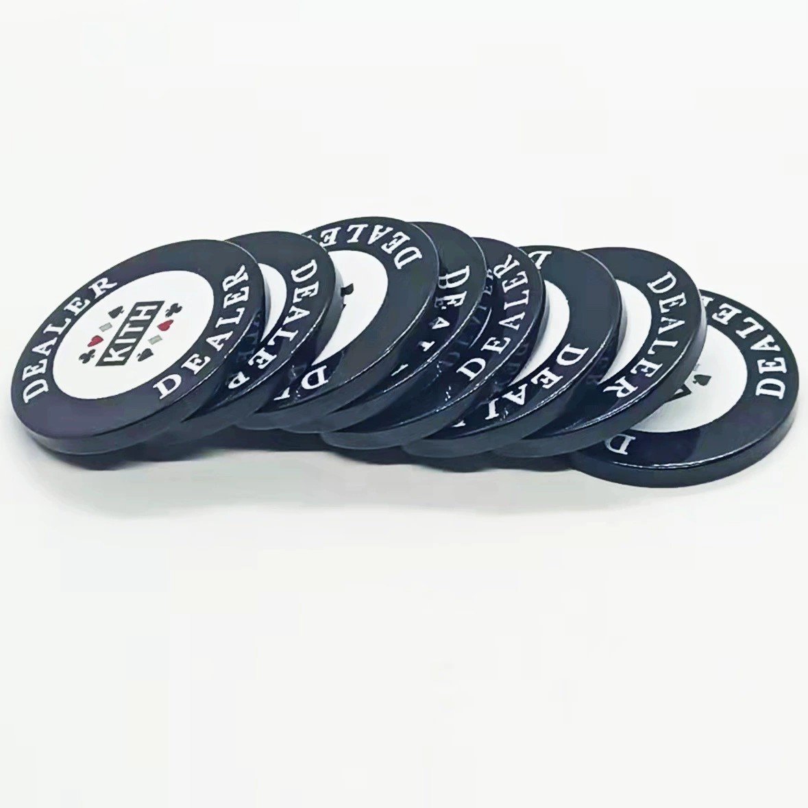 custom personalized logo double layer gambling casino poker chipsset with numbers classic table games dice games tokens