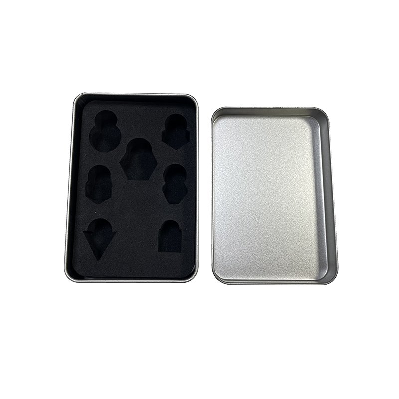 High Quality Dnd Dice Packaging Box Dungeon And Dragon Dice Board Game Metal Storage Dice Set Box