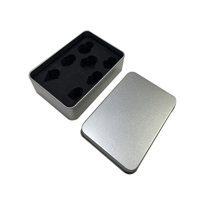High Quality Dnd Dice Packaging Box Dungeon And Dragon Dice Board Game Metal Storage Dice Set Box