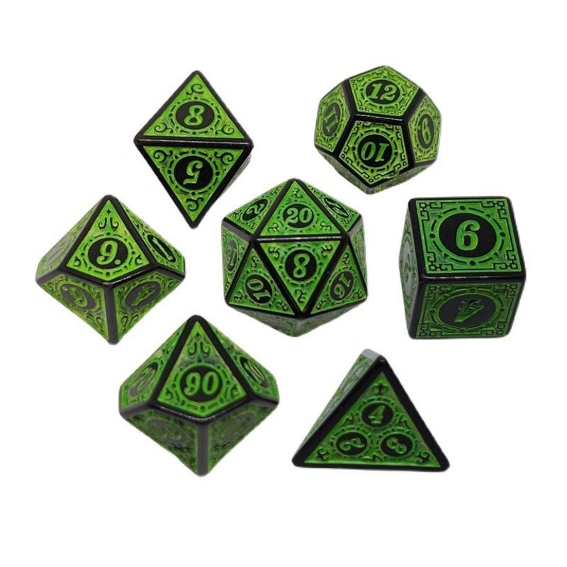 custom D4 D6 D8 D10 D100 D12 D20 dice games acrylic polyhedral rpg creative dice set for Dungeons and Dragons Board Game