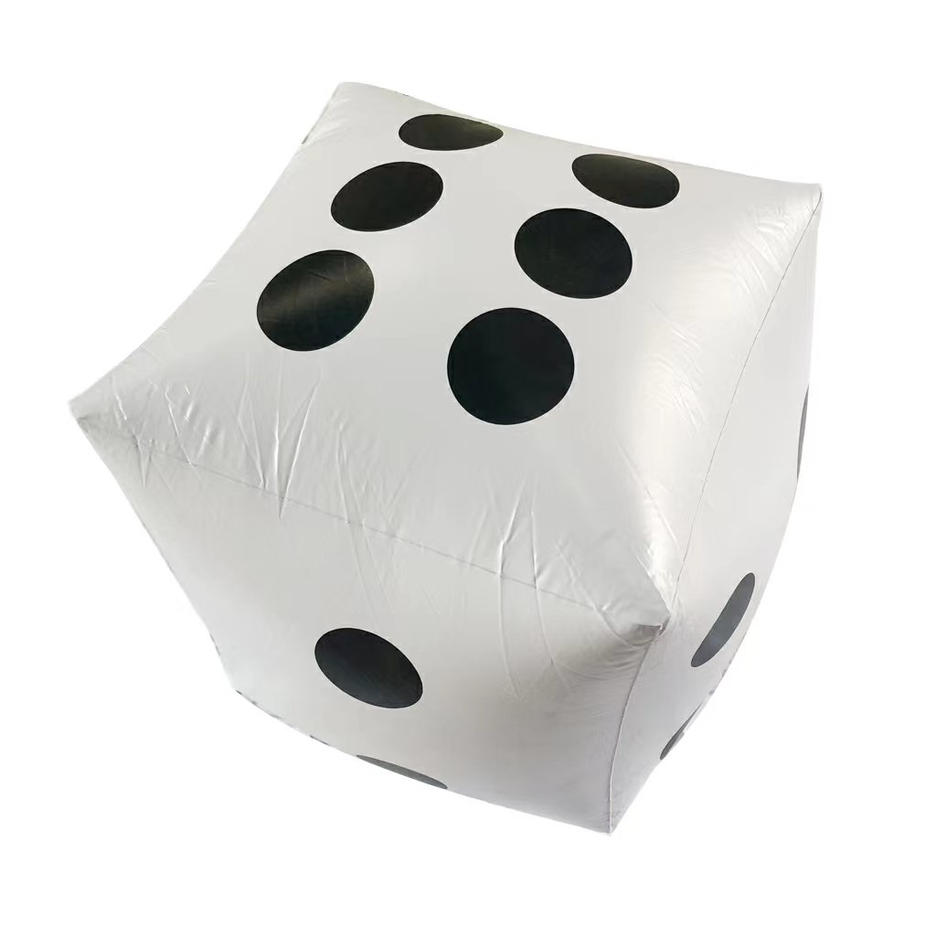 Outdoor Fun Large Inflatable Dice Colorful Pool Party Game Toy