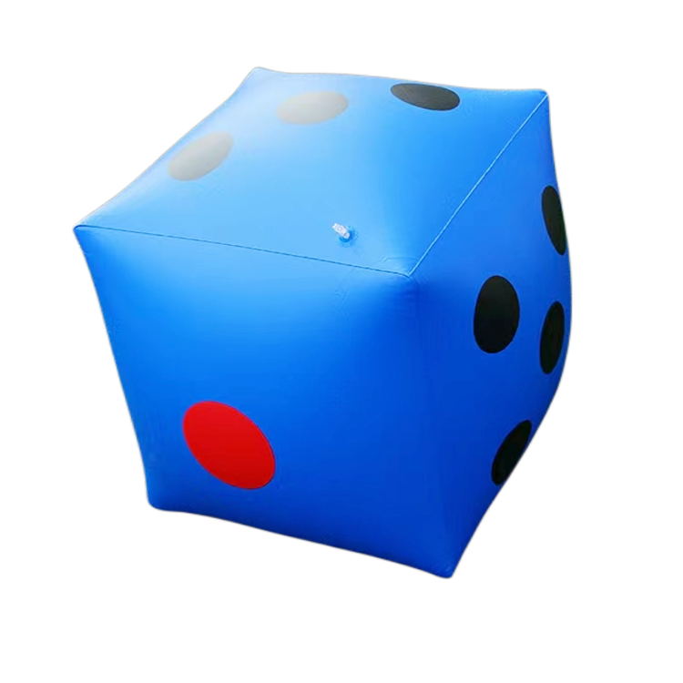 Outdoor Fun Large Inflatable Dice Colorful Pool Party Game Toy