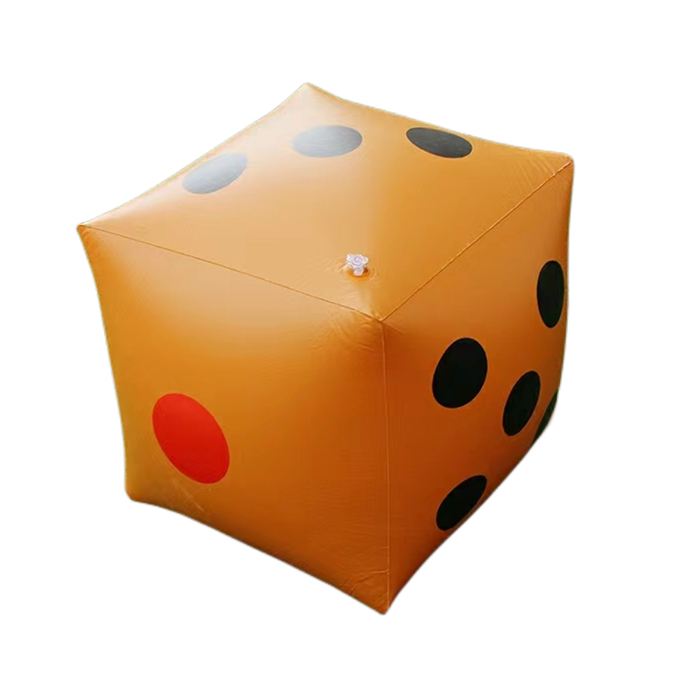 Outdoor Fun Large Inflatable Dice Colorful Pool Party Game Toy
