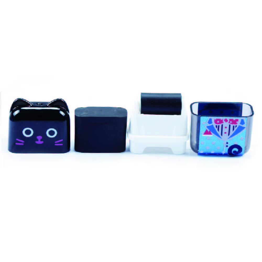 Kawaii Animal Pencil Eraser School Stationery Supplies Material Cute Panda Cat Office Rubber Cute and Convenient Stationery Set
