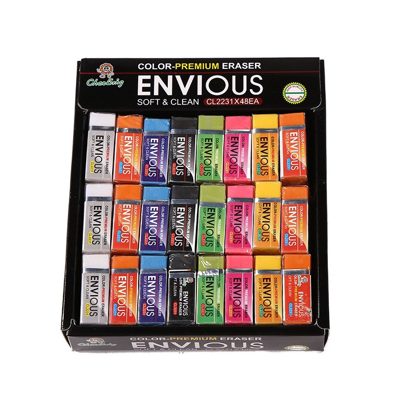 Kawaii kids stationery children student Exam pencil eraser Colored eraser