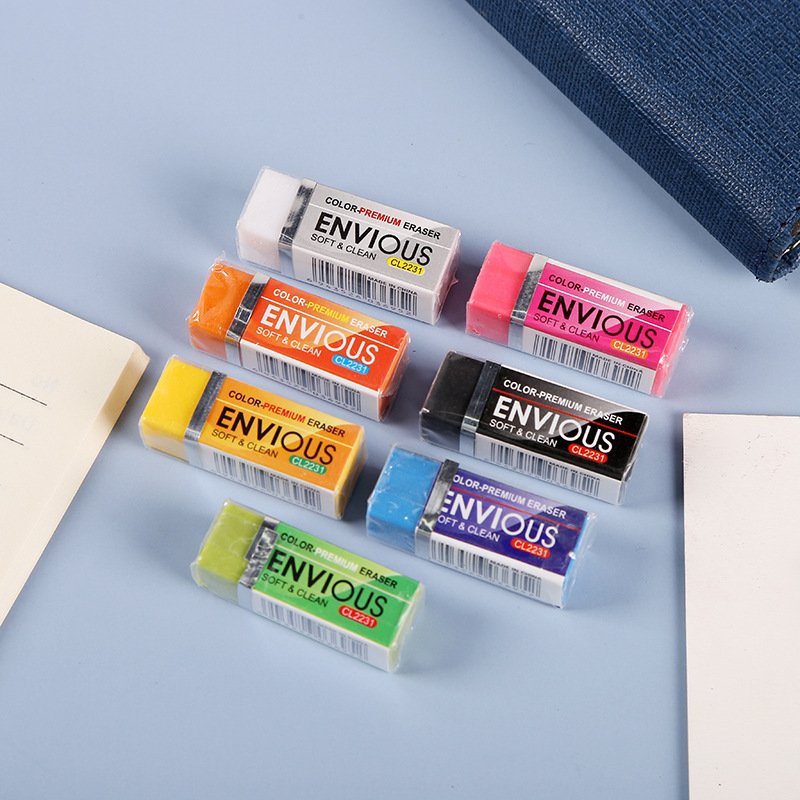 Kawaii kids stationery children student Exam pencil eraser Colored eraser