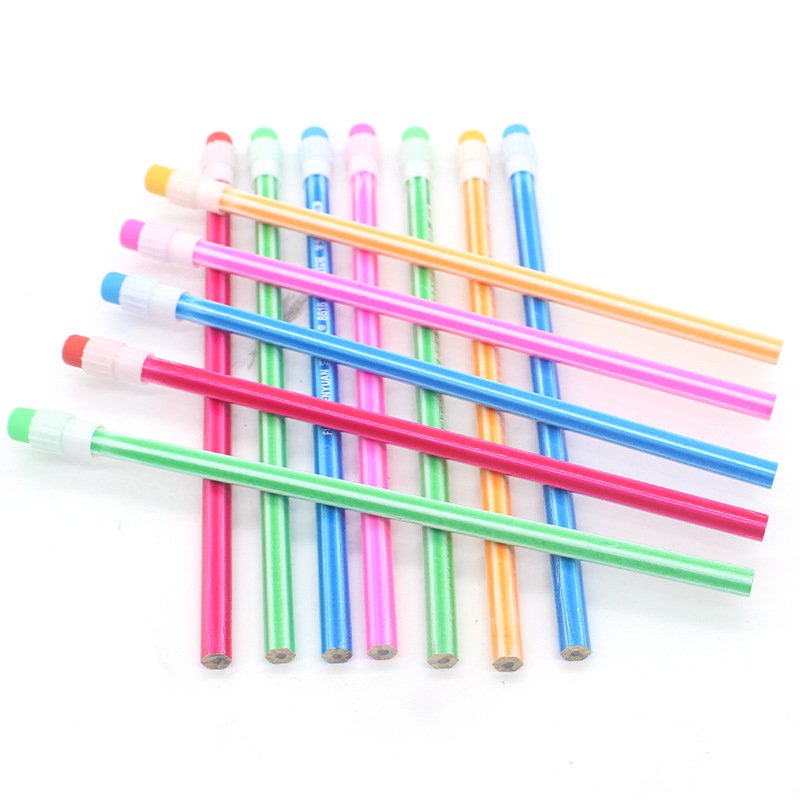customized logo wooden hb Big Head erase pencil