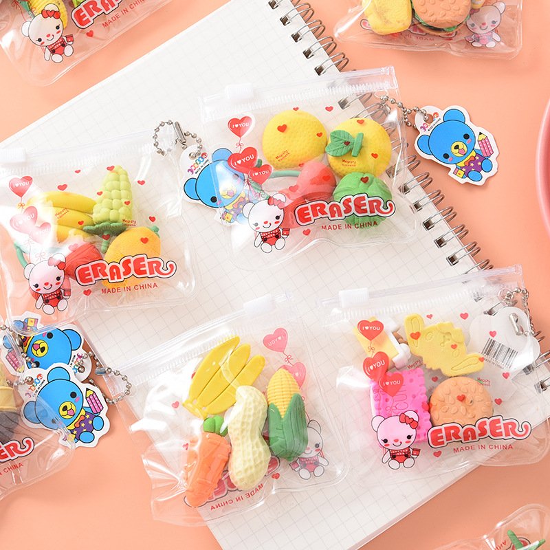 clean environmental fun assembly creative children's cute eraser