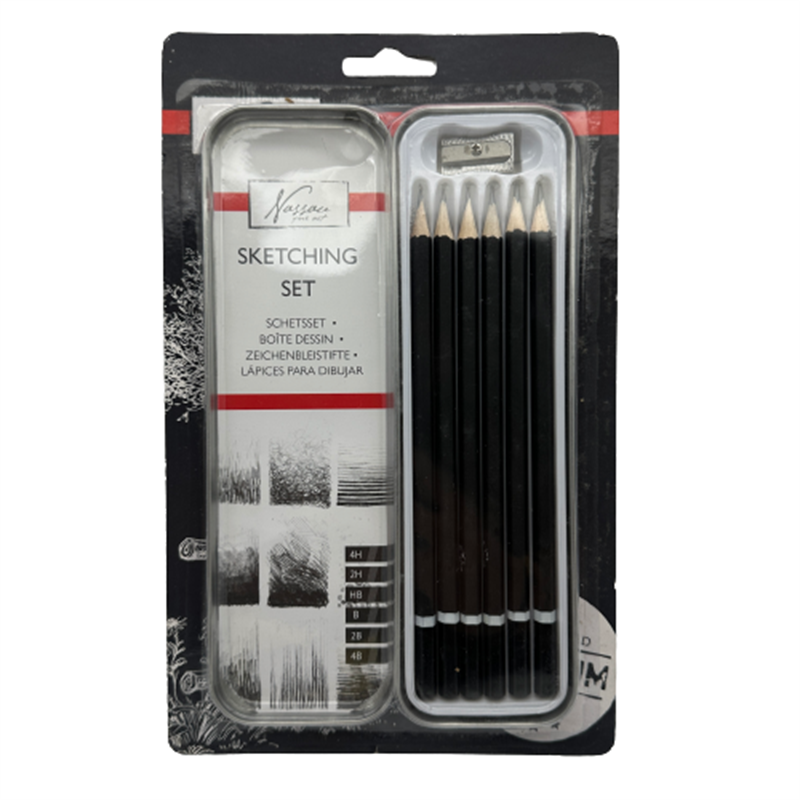 in Stock Elegant Appearance Wood-Cased Standard Hexagonal Pencils Recyclable Classic Design Elegant Wood Pencil