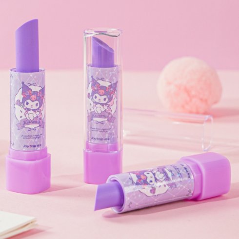 Lipstick eraser, Kuromi eraser, elementary school pencil, children's drawing exam