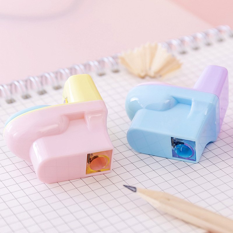 office stationary accessories Toilet pencil sharpener with erasers funny kawaii plastic sharped pencil sharpener