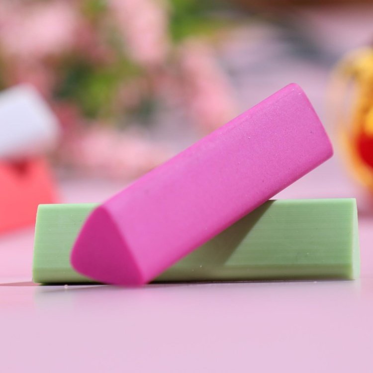 Custom shaped eraser beautiful Irregular rubber eraser for Kids