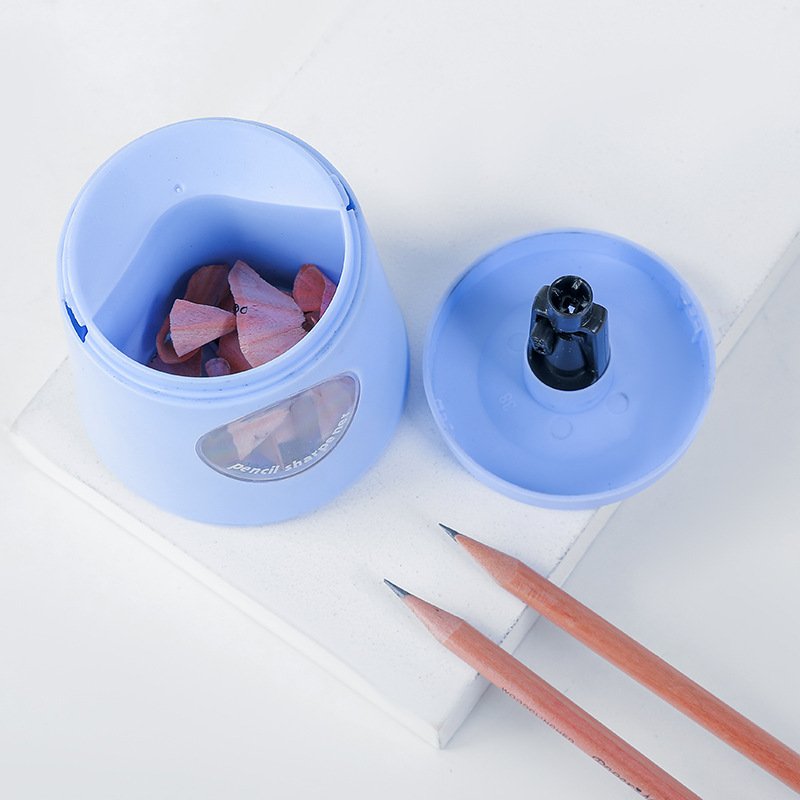 Electric automatic pencil sharpener, children's student roll to roll pencil sharpener, battery powered pencil sharpener