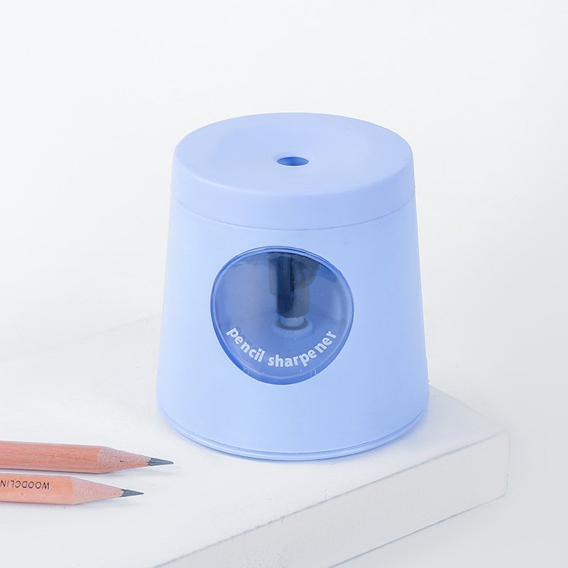 Electric automatic pencil sharpener, children's student roll to roll pencil sharpener, battery powered pencil sharpener