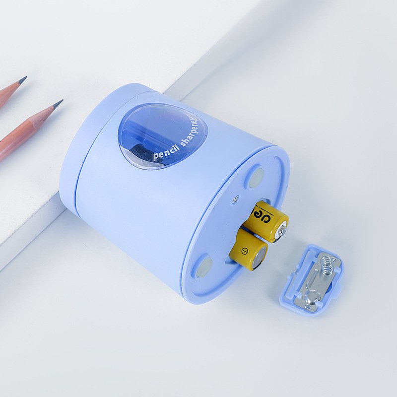 Electric automatic pencil sharpener, children's student roll to roll pencil sharpener, battery powered pencil sharpener