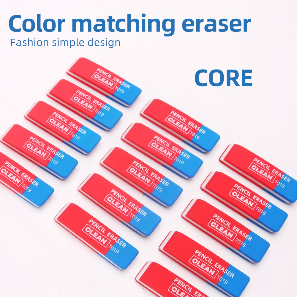 wholesale color oblique eraser children's drawing writing pencil erasers leave no marks student stationery prizes