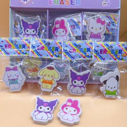 New Cute Shaped Eraser, Children's Girl Heart Mini Eraser, Student Pencil Eraser, Stationery, Reward Gift