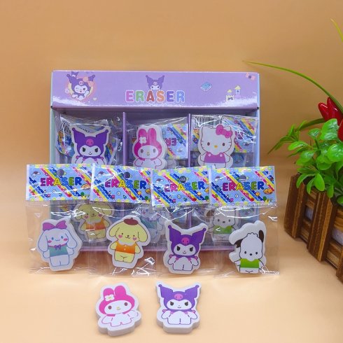New Cute Shaped Eraser, Children's Girl Heart Mini Eraser, Student Pencil Eraser, Stationery, Reward Gift