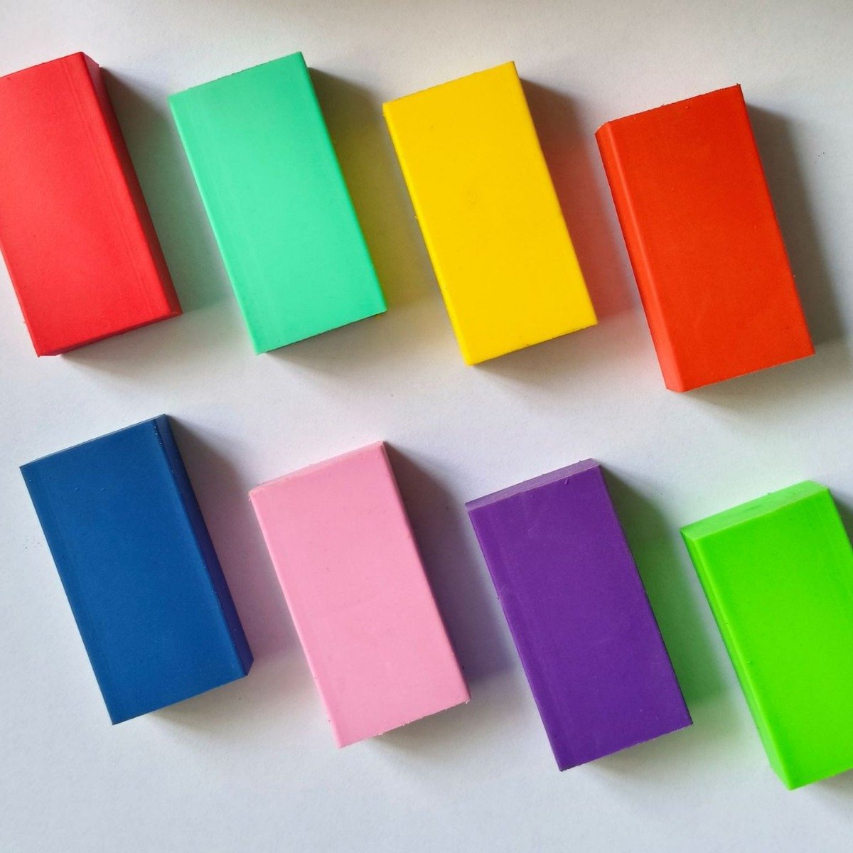 Creative Colorful Erasers Kawaii Cartoon Cute Erasers Children Gift School Stationery And Office Supplies Erasers For Kids