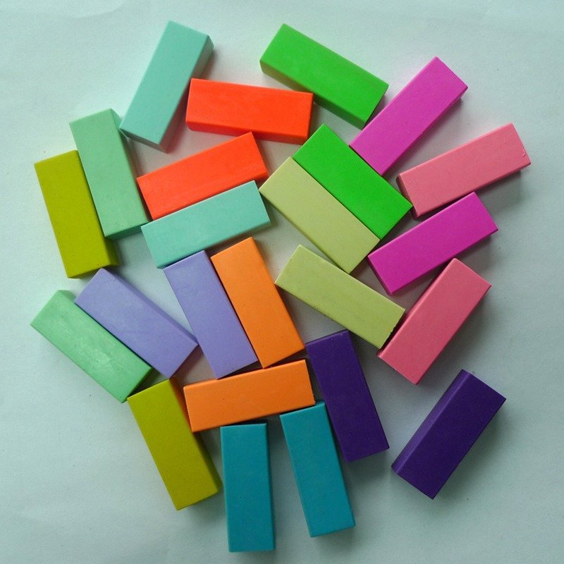 Creative Colorful Erasers Kawaii Cartoon Cute Erasers Children Gift School Stationery And Office Supplies Erasers For Kids