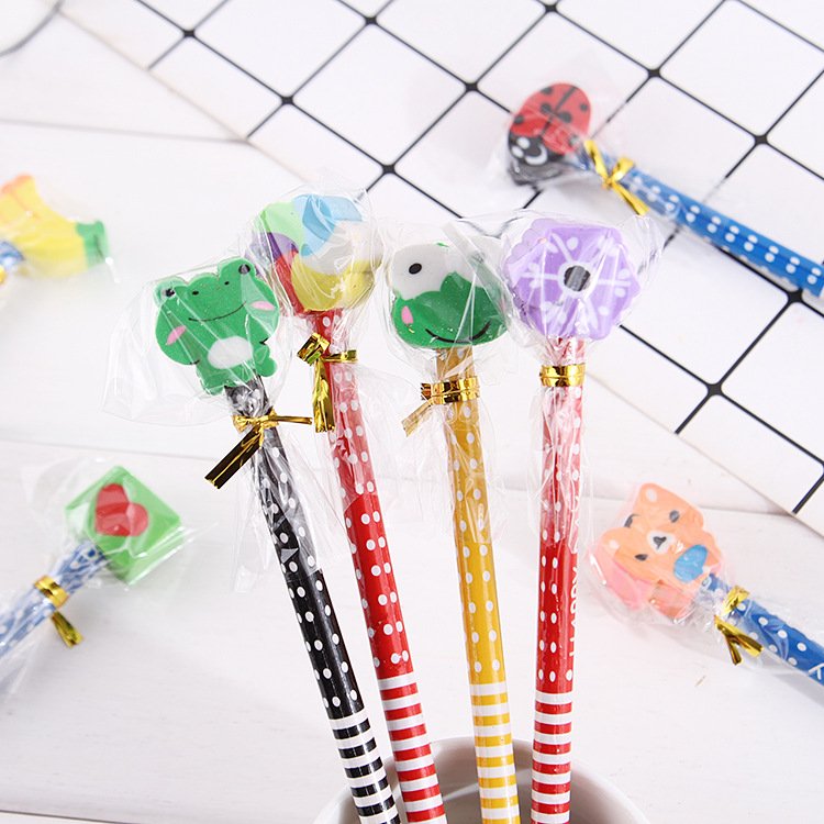 New Arrival Popular Pencil Erasers Novelty Rubbers Cute Fruit Eraser Creative Eraser For Student And Children
