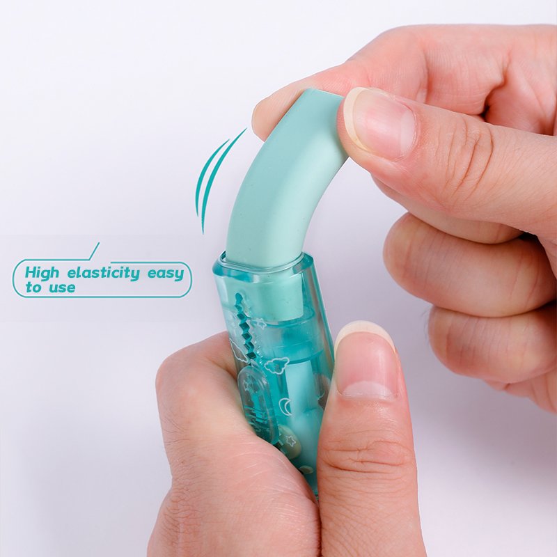 Weibo Push-Pull Design dinosaur Retractable Pencil Eraser Cute Eraser Kids Student eraser rubber