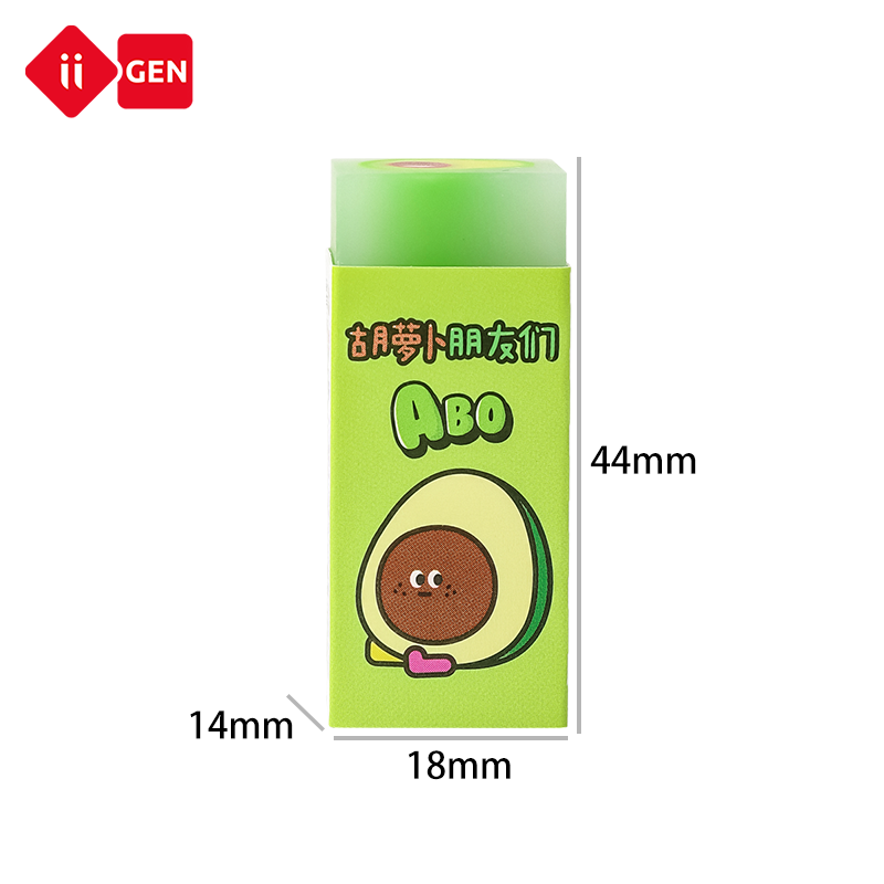 IIGEN chinese made funny kawaii eraser for school office pencil eraser food for kids