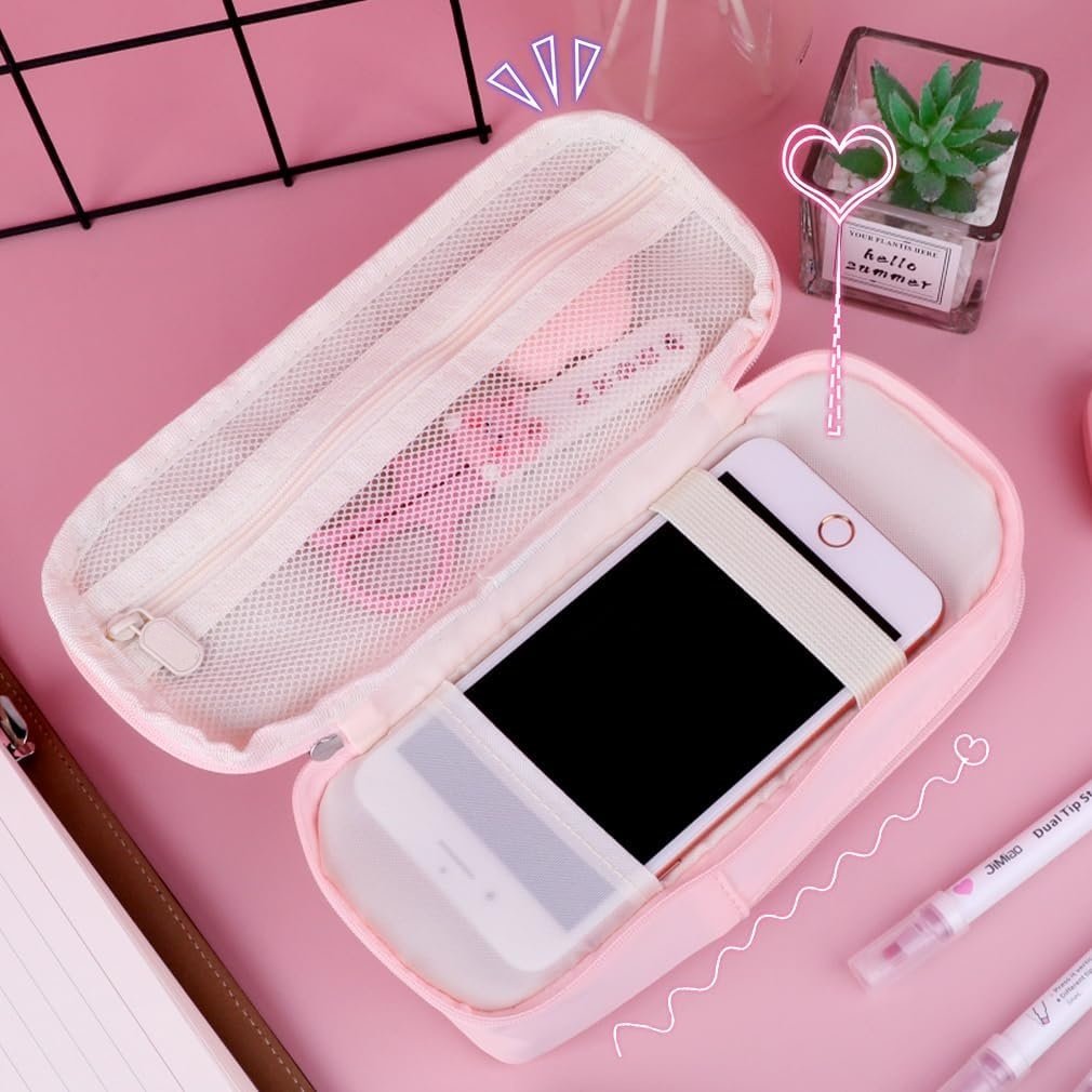 Manufacturer Custom Student Versatile Large-capacity pencil Case Multi-layer Divider Stationery Box