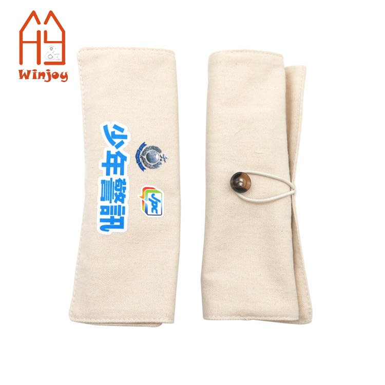 ECO friendly Cotton Bag Pencil Set School Stationrty Set Original Wood Color Pen/Ruler/ Pencil Sharpener Children School Kit
